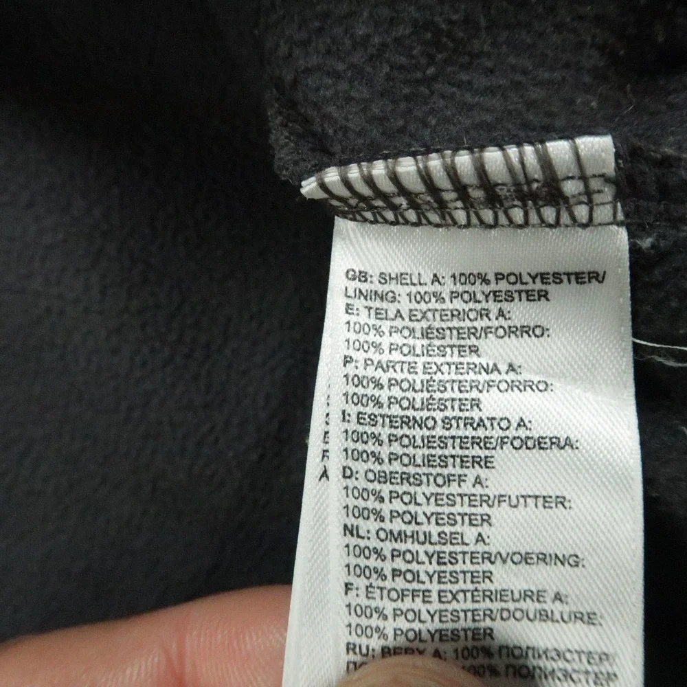 The North Face Hoodie Mens Medium Gray Full Zip Pockets Hooded Hiking Outdoors